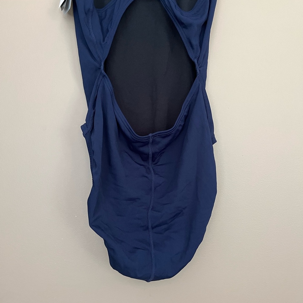 {TYR} Durafast MaxFit Performance One Piece Swimsuit in Navy - Womens 38 (XL) - Picture 7 of 12
